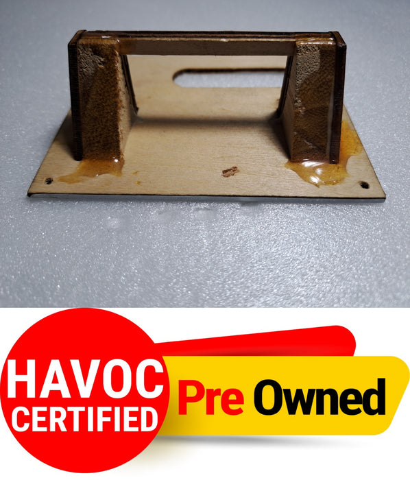 STANDARD SERVO MOUNT (WHITE) FOR PLANE 68MMX85MM PRE OWNED QUALITY
