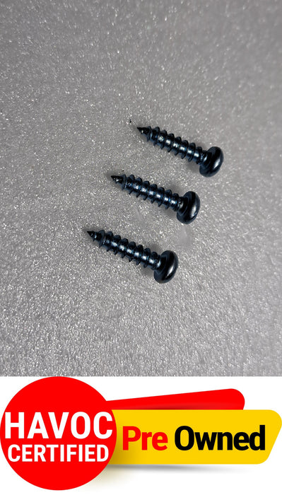 SELF TAPPING SCREWS 11MM X 3 MM (PACK OF 3) PRE OWNED QUALITY