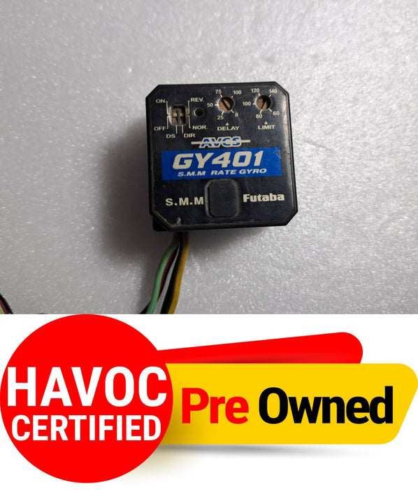 FUTABA TAIL GYRO (GY401) FOR HELIS PRE OWNED QUALITY