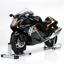 SUZUKI M6-3B 1/6 ALLOY MOTORCYCLE MODEL DIECAST BLACK & GOLD METAL VEHICLE