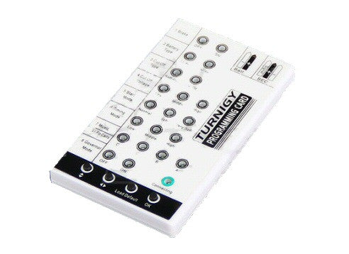 TURNIGY PROGRAMER CARD