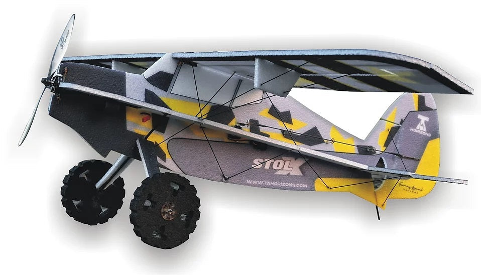 Rc Airplane Stol X (Orange/Blue) 40" Electric Rtf