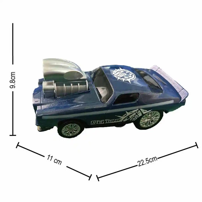 RC DRIFT CAR CRAZON 333-TJ24161B  WITH LIGHT (BLUE)