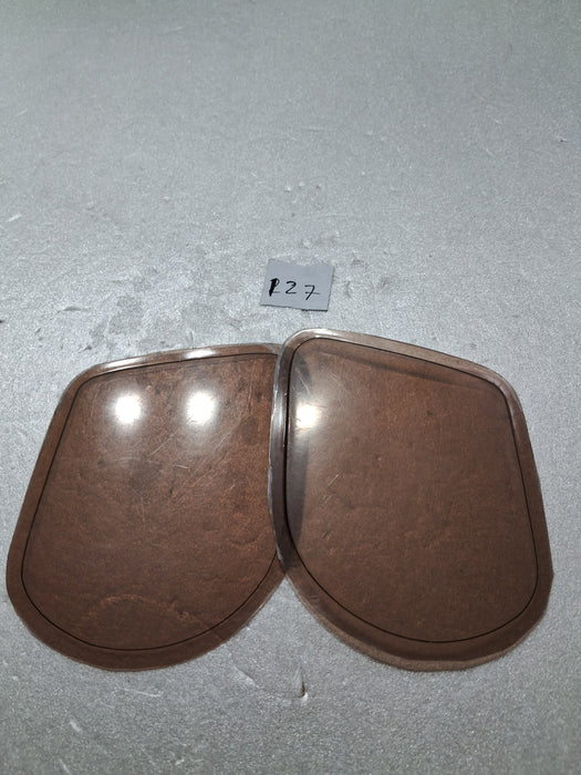 BELL 222 550 SIZE WINDOWS GLASS 2- PCS