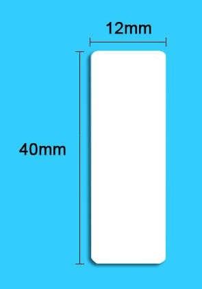 Thermal Label D11 Pink (12X40Mm)