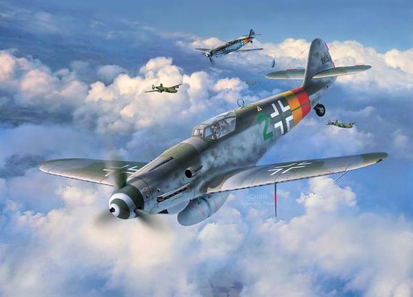 REVELL MESSERSCHMITT BF109 G-10 1/48 SCALE PLASTIC&nbsp;MODEL&nbsp;KIT 03958