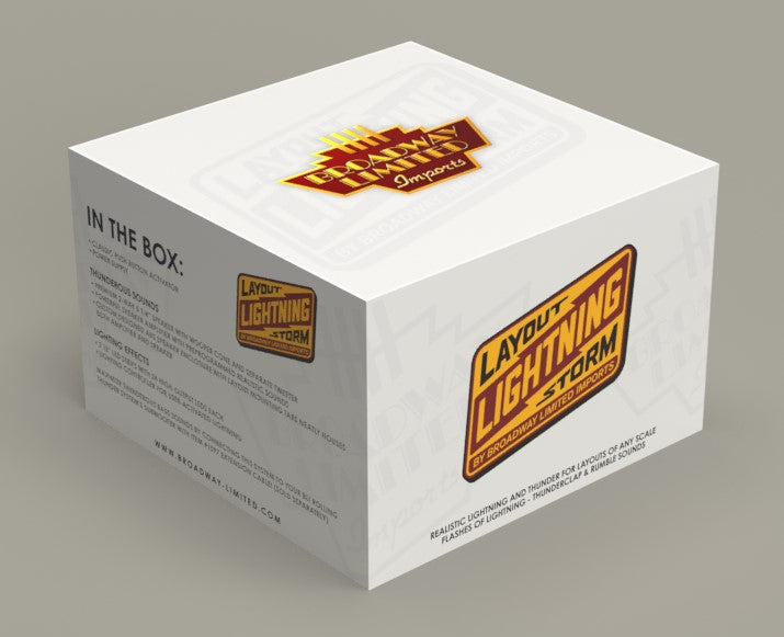 BROADWAY LIMITED 1632 LAYOUT LIGHTNING & THUNDER STORM KIT