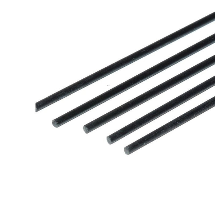 Carbon Fibre Rod (Solid) 1.5mm x 1000mm(PACK OF 5PCS)