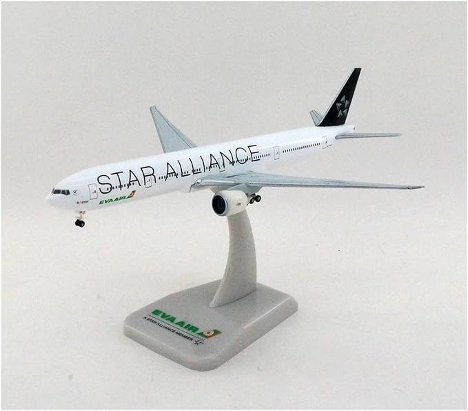 Airplane Diecast Boeing 777-300ER 1/500 EVA AIR ''STAR ALLIANCE''