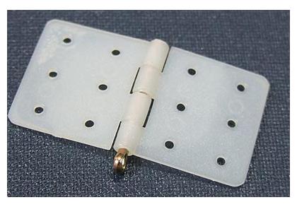 NYLON PIN HINGES 20X36MM (PACK OF 8 PC)