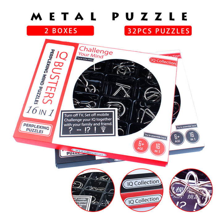 Puzzles 1Q Busters 16Ini Perplexing Puzzles No.E530