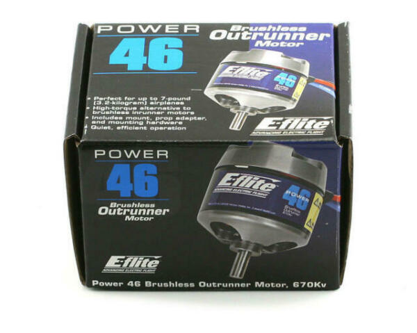 Eflight 46 Brushless Outrunner Motor 670Kv Eflm4046A