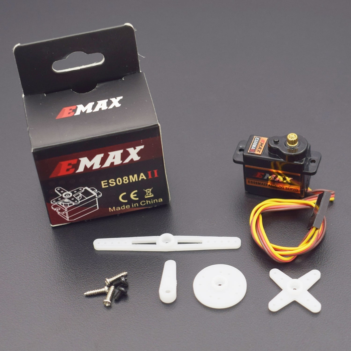 EMAX ES08MA II 12g Mini Metal Gear Analog Servo For RC Model