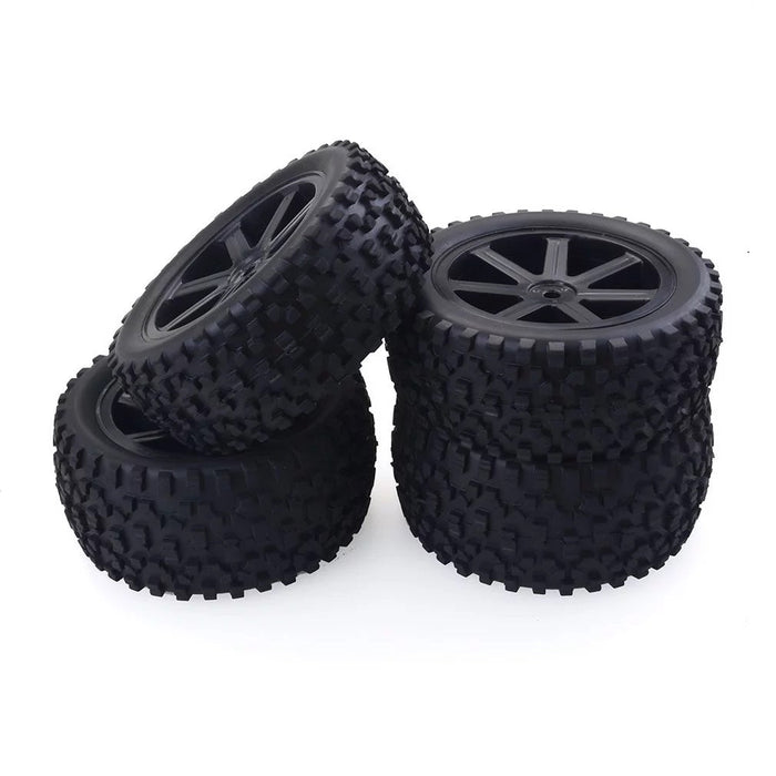 Wheels 1/10 Scale Car Pack Of 4Pc