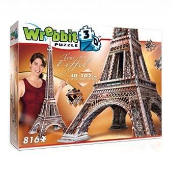 WREBBIT EIFFEL TOWER 3D PUZZLE