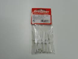 Graupner pin hinges 4.5 mm, 10 pieces # 3360