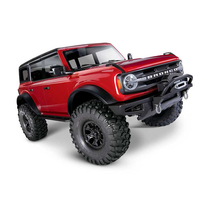Traxxas Bronco Trx4 Red Scale And Trail Crawler 4Wd 1/10Scale
