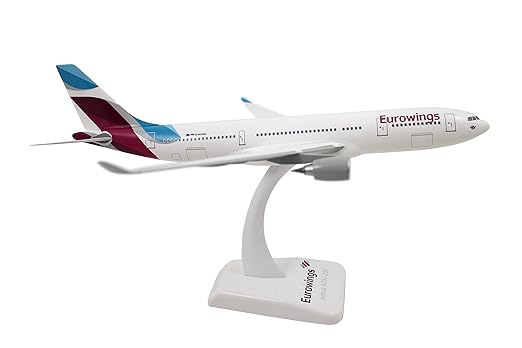 Airplane Diecast Eurowings Airbus A300-200