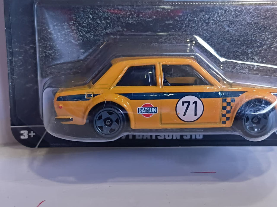 HOT WHEELS SILVER SERIES RR 71 DATSUN 510 YELLOW