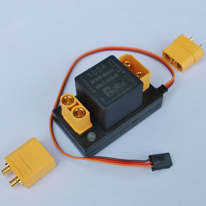 ON BOARD AUTO ELECTRIC STARTER FOR DLE 120 & EME ELECTRONIC SWITCH FOR AUTO STARTER (COMBO)