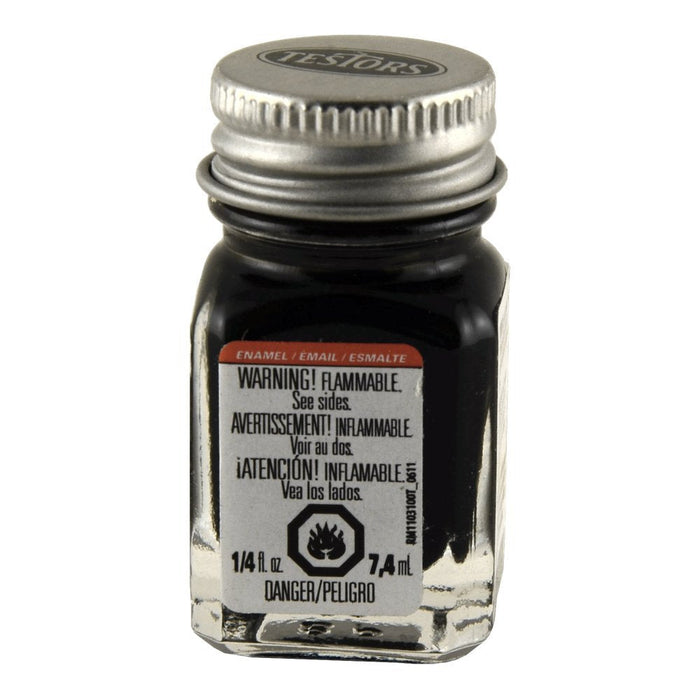 Enamel 1/4Oz Flat Black