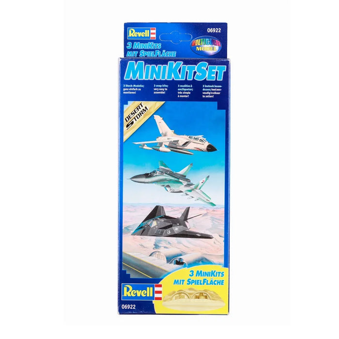 Revell Minikit Set of 3 Fighter Aircraft Desert Storm – 06922 (1:225 Scale)