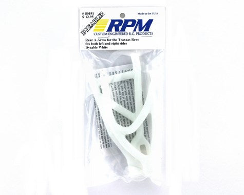 TRAXXAS REVO UPPER A - ARMS WHITE DYEABLE 80191