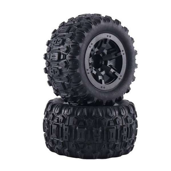 MJX HYPERGO 16300B TYRES 2PCS FOR 16208/16209/16210 & M163 SERIES RC CARS