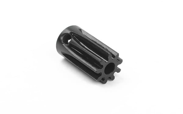 MOTOR THREAD PINION GEAR  9T STRAIGHT HELI