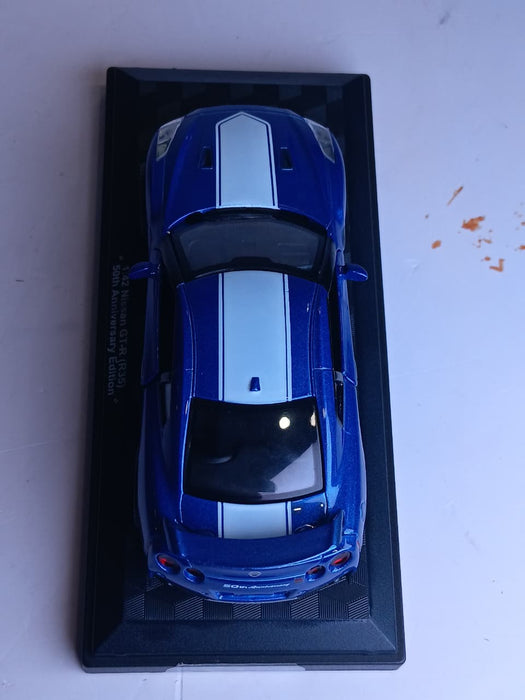 CCA 1:42 NISSAN GT-R (R35) 50Th ANNIVERSARY DIECAST MODEL 67037A CAR BLUE