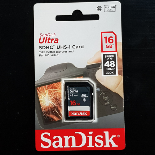 Sandisk Extreme Sdhc-Uhs-I Card 16Gb