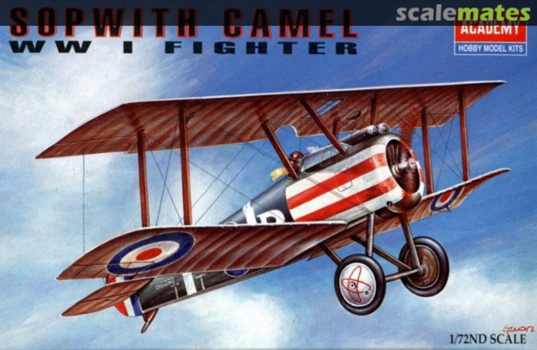 ACADEMY WORLD WAR 1 SOPWITH CAMEL 1:72