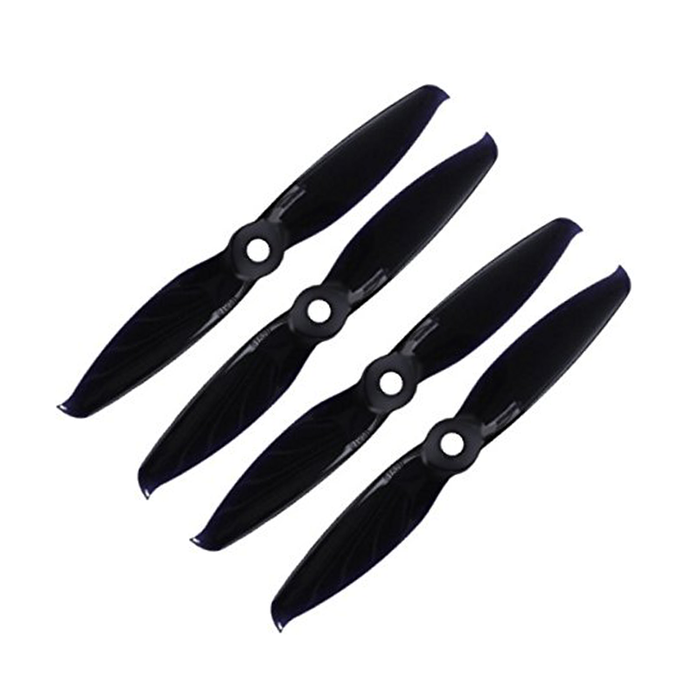 PROPELLER ORANGE HD 5152 (5.1X5.2)  FLASH DURABLE TWO BLADE PROPELLER 2CW +2CCW 2 PAIR-BLACK