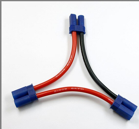 Ec5 Y Series 2 Male To 1 Female Connector
