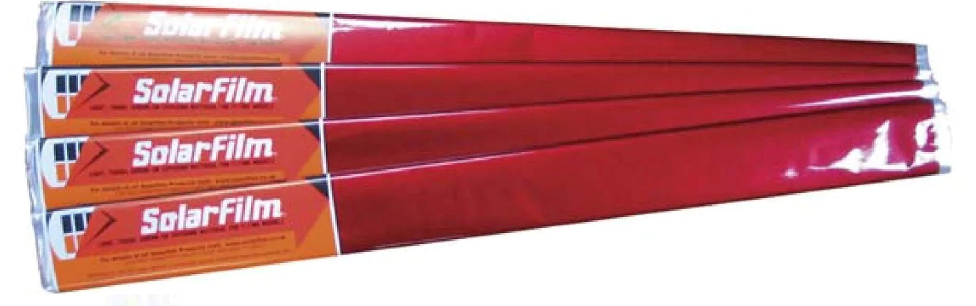 Solarfilm Tropic Metalfake Red Per Mtr