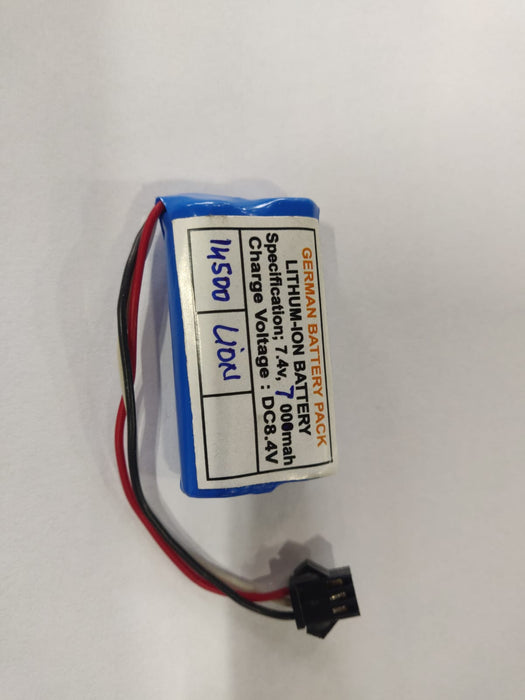 7.4V 700MAH 14500 LI-ION  BATTERY PACK