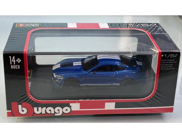 BBURAGO 59074BL 1:64 2020 MUSTANG SHELBY GT500