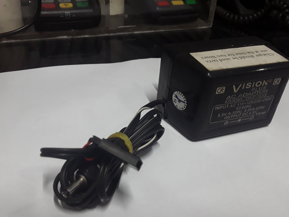 Ac Adapter Ac Input 115-120/230-240V Dc Output 4.5V Tx Rx Charger-(Quality Pre Owned)
