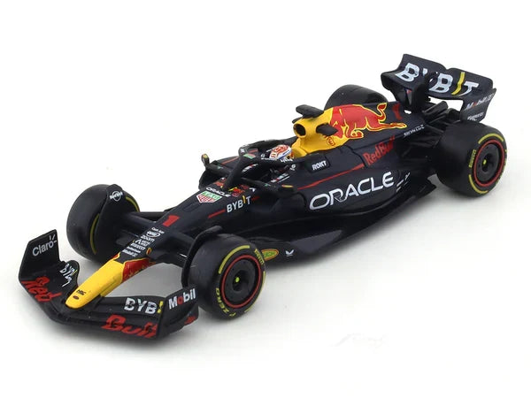 BBURAGO HONDA RED BULL RACING 1 MAX VERSTAPPEN 1/43 RB18 DIE CAST MODEL