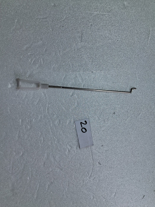 Z TYPE PUSH/PULL STEEL ROD  WITH PLASTIC  CLEVIS L 1.2MM X 100MM