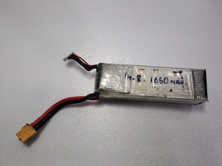 LIPO 2500MAH 14.8V 4S30C BATTERY PRE-OWNED