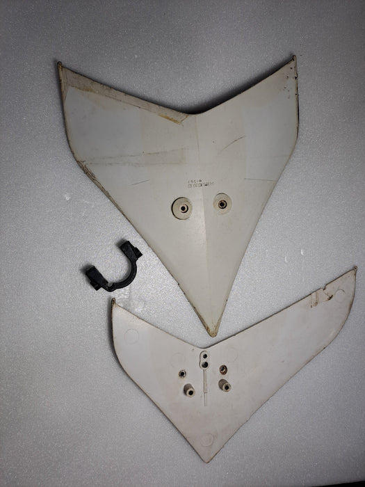 HIROBO VINTAGE SHUTTLE PLUS 0402-712 TAIL FIN SET PREO-WNED
