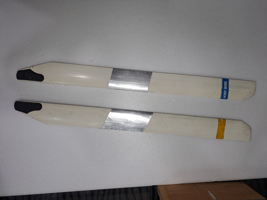 HIROBO SHUTTLE PLUS 0402-640/ BE2 MAIN BLADES PRE-OWNED