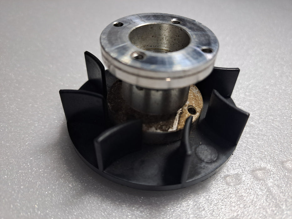 NITRO ENGINE COOLING  FAN WITH CLUTCH  MOUNT FOR HELI 50 SIZE PRE OWNED QUALITY