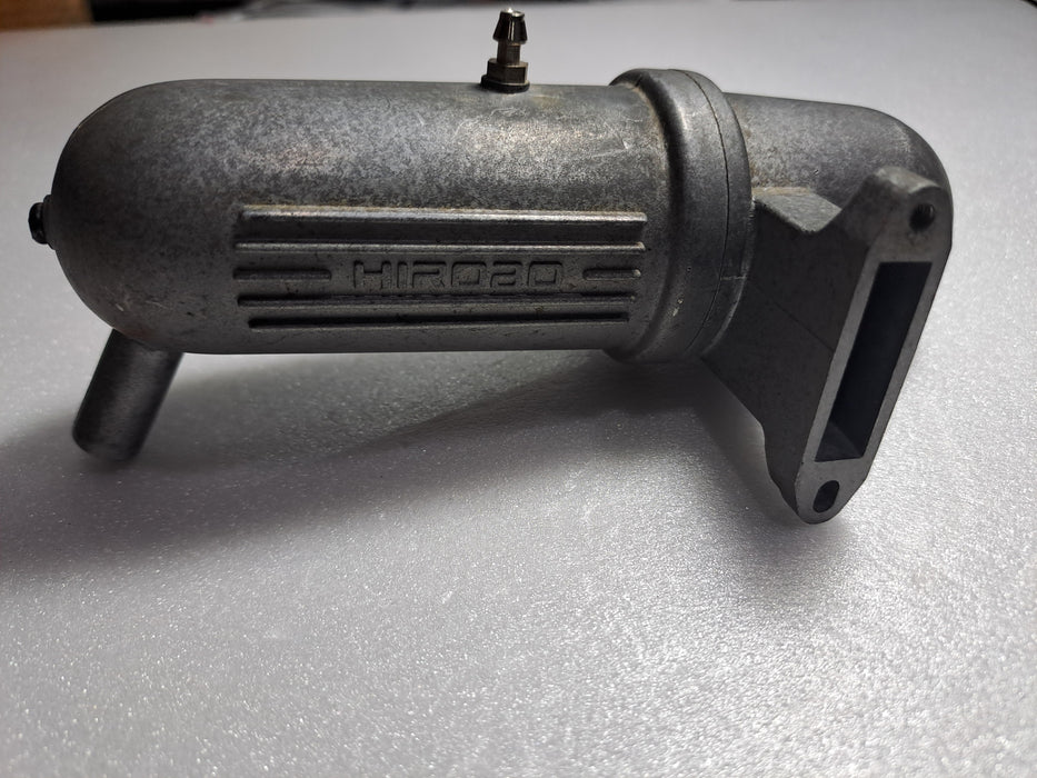 HIROBO HELI  EXHAUST FOR NITRO ENGINE 30 SIZE PART NO. 0412-202 PRE OWNED QUALITY