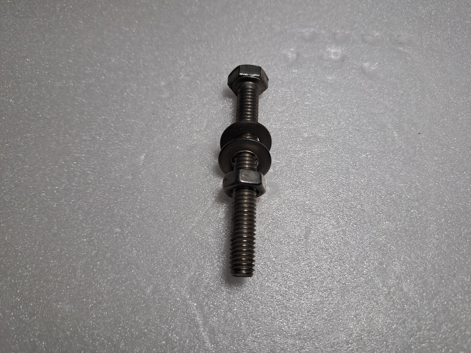 NUT BOLT WITH WASHER SET 50MM X 6MM PRE OWNED QUALITY