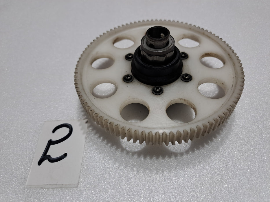 HIROBO SST-EAGLE FREYA EVOLUTION 80-90 MAIN GEAR WITH AUTOROTATION BEARING PART NO.-0404-707/0404-616/2500-047/0414-115/2500-102/2500-047 PRE OWNED QUALITY