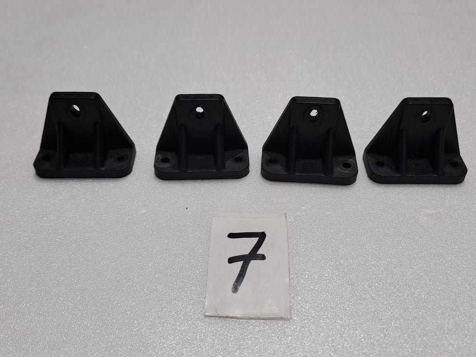 JR VIBE 50 NITRO HELICOPTER LANDING STRUT MOUNT PART NO.-996005 (PACK OF 4)PRE OWNED QUALITY