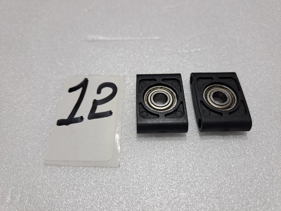 HIROBO SDX SWM TAIL DRIVE PULLEY BEARING HOLDER WITH BEARING PART NO.-0402-523/2500-068 (PACK OF 2)PRE OWNED QUALITY
