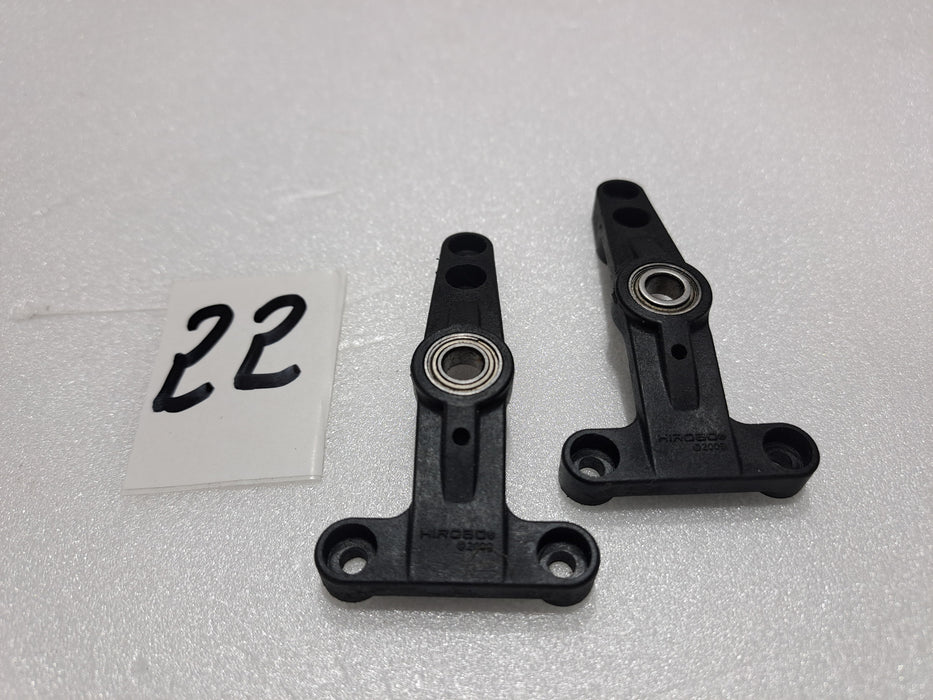 HIROBO SDX SWM LEVER STAY PART NO .-0412-310 (PACK OF 2 )PRE OWNED QUALITY